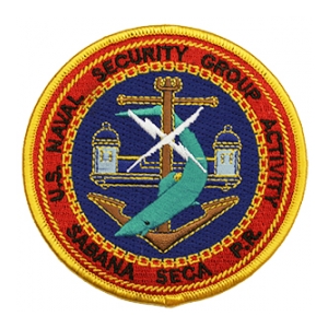 Naval Security Group Activity Sabana Seca P.R. Patch