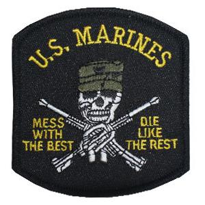USMC Mess With The Best Patch