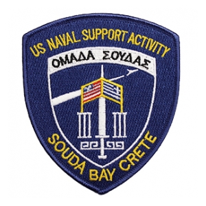 Naval Support Activity Souda Bay Crete Patch