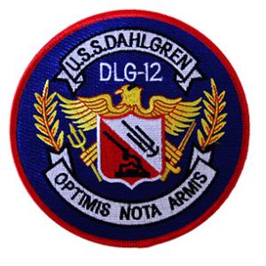 USS Dahlgren DLG-12 Ship Patch
