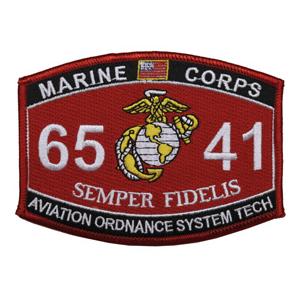 USMC MOS 6541 Aviation Ordnance System Tech Patch