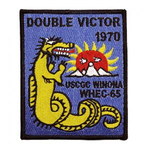 USCGC Winona WHEC-65 Double Victor 1970 Ship Patch