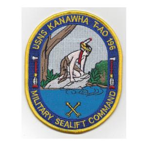 USNS Kanawha T-AO 196 Ship Patch