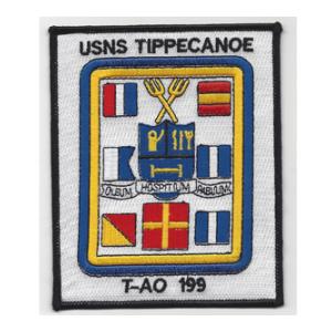 USNS Tippecanoe T-AO 199 Ship Patch