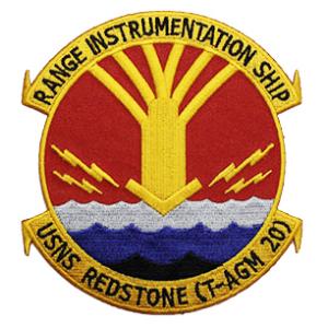 USNS Redstone T-AGM 20 Ship Patch