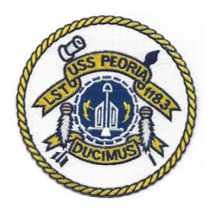 USS Peoria LST-1183 Ship Patch