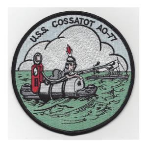 USS Cossatot AO-77 Ship Patch