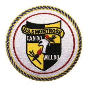 USS Montrose APA-212 Ship Patch