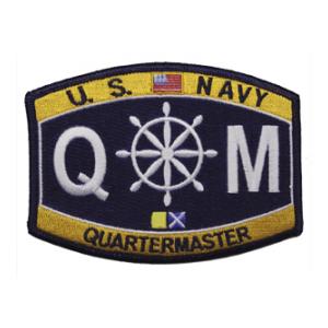 USN RATE QM Quartemaster Patch