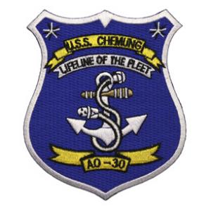 USS Chemung AO-30 Ship Patch