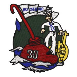 USS Chemung AO-30 Ship Patch