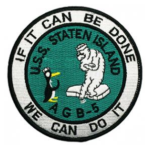 USS Staten Island AGB-5 Patch