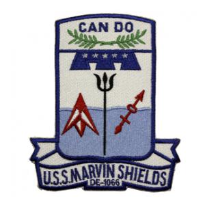 USS Shields DE-1066 Ship Patch