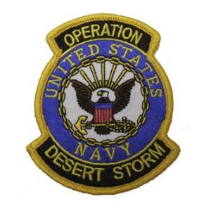 Operation Desert Storm Patch U.S. Navy