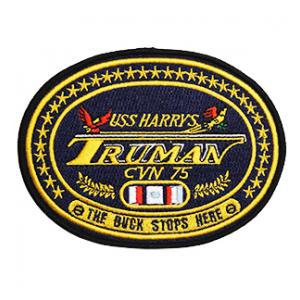 USS Harry S Truman CVN-75 Ship Patch