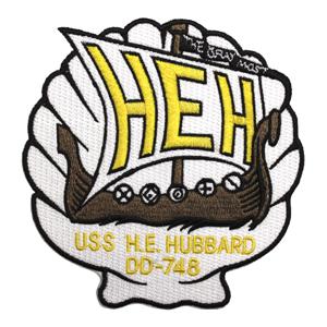 USS Harry E. Hubbard DD-748 Ship Patch