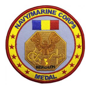 Navy and Marine Corps Service Medal Patch