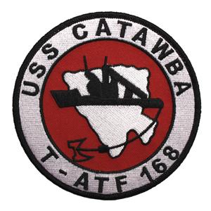 USS Catawba T-ATF-168 Ship Patch