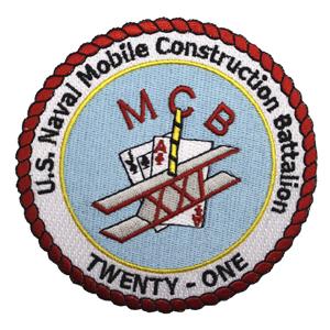 21st Naval Mobile Construction Battalion Patch