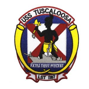 USS Tuscaloosa LST-1187 Ship Patch