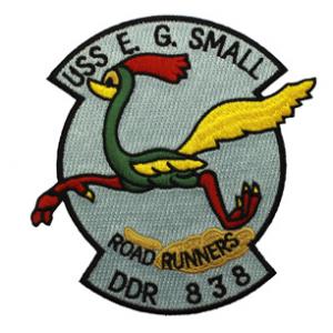 USS E.G. Small DDR-838 (Road Runners) Ship Patch
