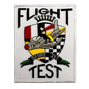 Air Force Flight Test Sabre Jet Patch