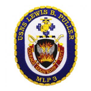 USNS Lewis B. Puller MLP-3 Ship Patch