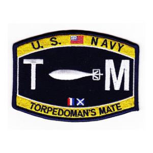 USN RATE TM Torpedoman's Mate Patch