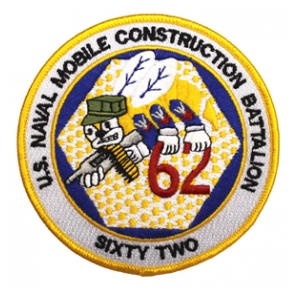 62nd Naval Mobile Construction Battalion Patch