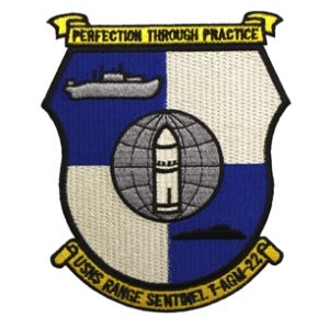 USNS Range Sentinel T-AGM 22 Ship Patch