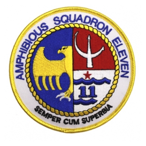 Navy Amphibious Squadron AMPHIBRON 11 Patch