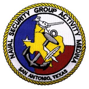 Naval Security Group Activity Medina San Antonio, Texas Patch