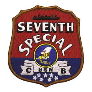 7th Special Mobile Construction Battalion (WWII) Patch