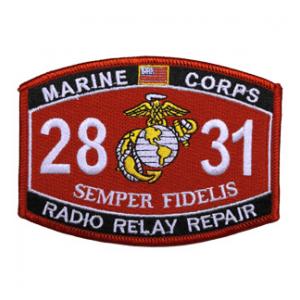 USMC MOS 2831 Radio Relay Repair Patch