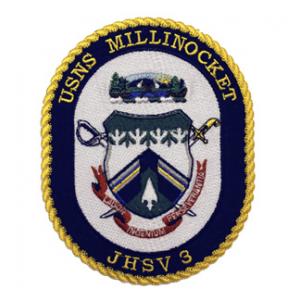USNS Millinocket JHSV-3 Ship Patch