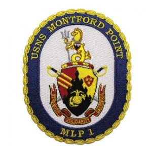 USNS Montford Point MLP-1 Ship Patch