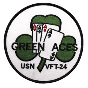 Navy Vertical Fighter Training Squadron VFT-24 (Green Aces) Patch