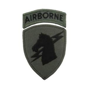 1st Special Operations Command Patch Foliage Green (Velcro Backed) With Tab