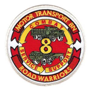 8th Motor Transport Battalion Patch