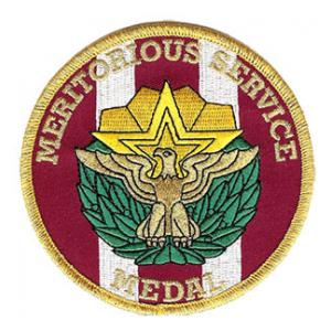 Meritorious Service Medal Patch