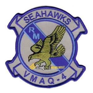 Marine Tactical Electronic Warfare VMAQ-4 (Seahawks) Variant Patch