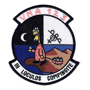 Marine Attack Squadron VMA-123 Patch