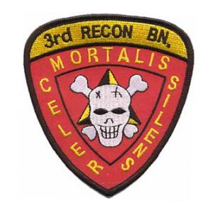 3rd Marine Recon Battalion Patch