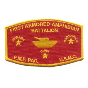 1st Amored Amphibian Battalion Patch