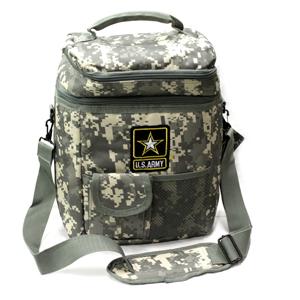 Army Logo 12-Pack Camo Cooler