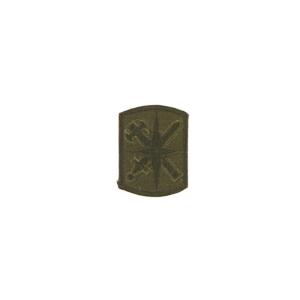 14th Military Police Brigade Patch Foliage Green (Velcro Backed)