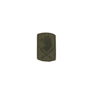 22nd Signal Brigade Patch Foliage Green (With Hook Fastener)