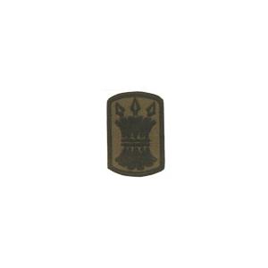 157th Infantry Brigade Patch Foliage Green (Velcro Backed)