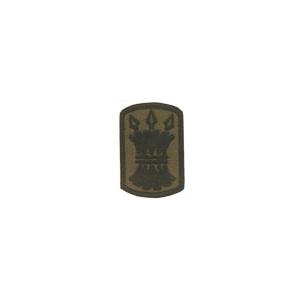 157th Infantry Brigade Patch Foliage Green (Velcro Backed)