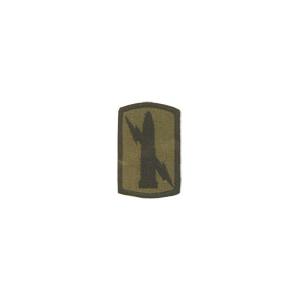 224th Field Artillery Brigade Patch Foliage Green (Velcro Backed)